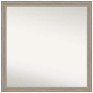 Kate and Laurel Armenta 42 in. x 20 in. Classic Rectangle Framed Gray ...