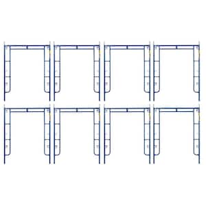 Saferstack 6.4 ft. x 5 ft. Mason Walk-Through Arch Scaffold Frame (8-Pack)