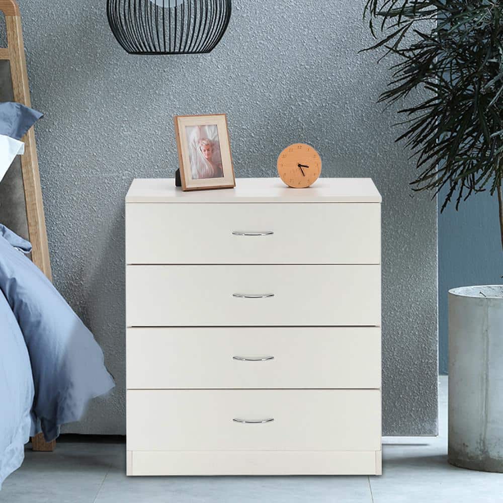 4 drawer white discount