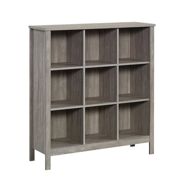 SAUDER Select 41.85 in. Tall Spring Maple Engineered Wood 9-Cube Accent Bookcase