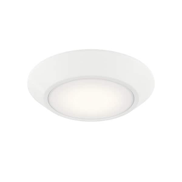 KICHLER Horizon Select 6.5 in. Adjustable White Integrated LED Recessed Lighting Kit