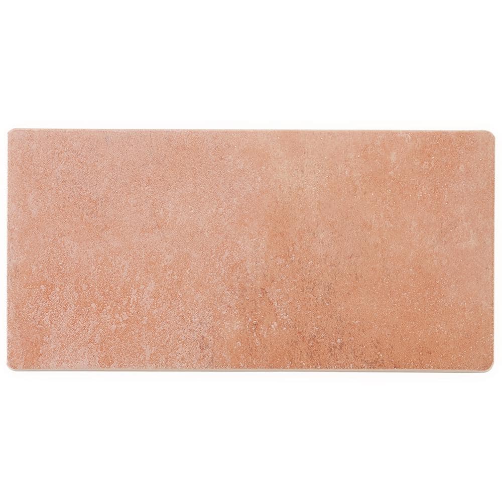 Kaleo 14" x 7" Matte Porcelain Terracotta Brick Floor and Wall Tile