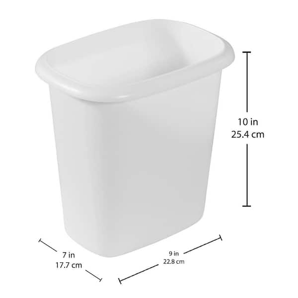 Rubbermaid 21.5 gal White Plastic Full Size Cold Food Container - 26L x  18W x 15D
