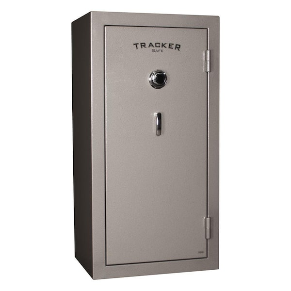 Tracker Safe 24-Gun Fire-Resistant Combination/Dial Lock Gun Safe, Gray  TS24-GRY - The Home Depot