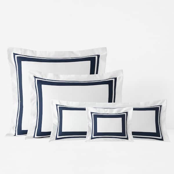 Legends Hotel Double Border Throw Pillow Cover