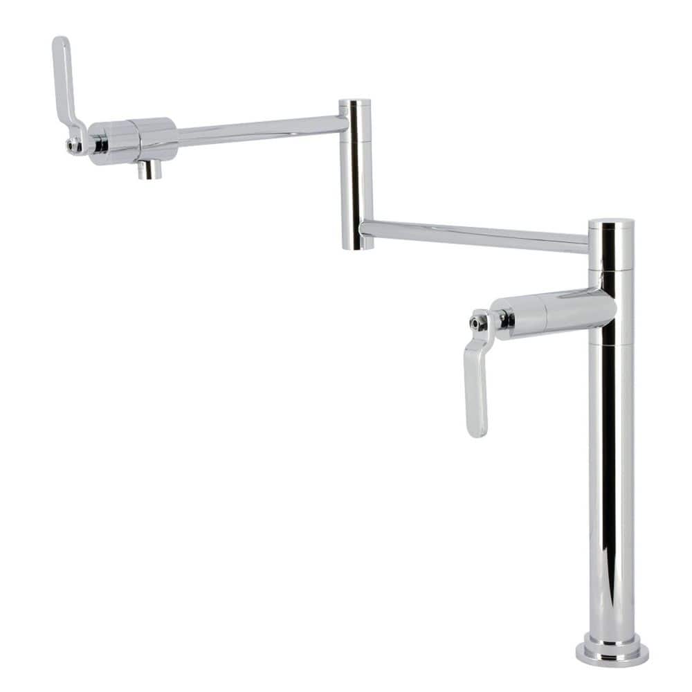 Whitaker Deck Mount Pot Filler in Polished Chrome price history on PriceWatchPro