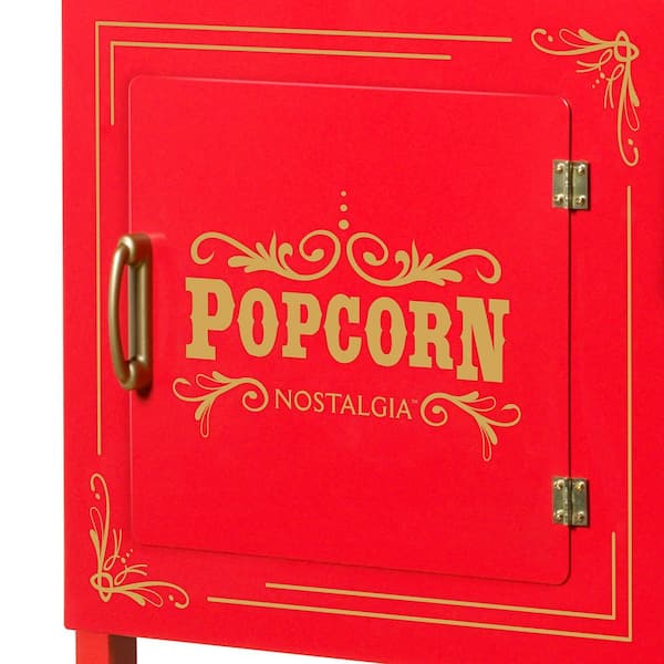 Best Buy: Nostalgia 10-Cup Retro Kettle Popcorn Maker Red RKP-630