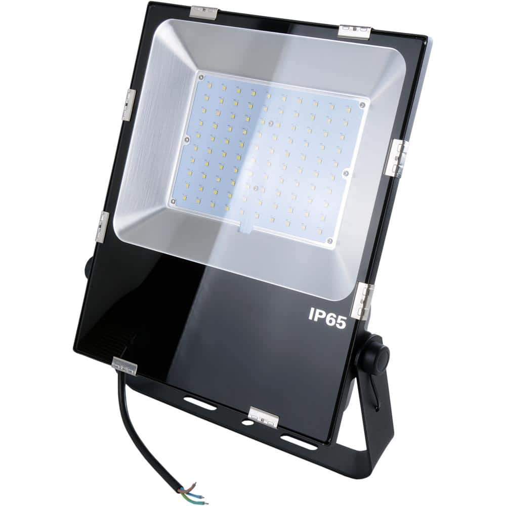 Innoled 100-Watt Black Outdoor Integrated LED Flood Light INNO-LSSFL-100W5K