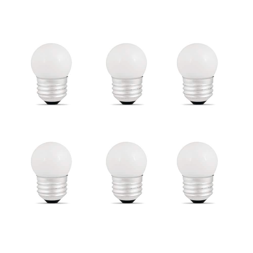 Feit Electric 7.5Watt Equivalent S11 White E26 Medium Base