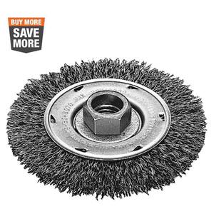 4 in. Crimped Wire Wheel Brush