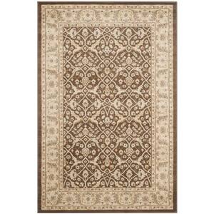 Florenteen Brown/Ivory 4 ft. x 6 ft. Area Rug