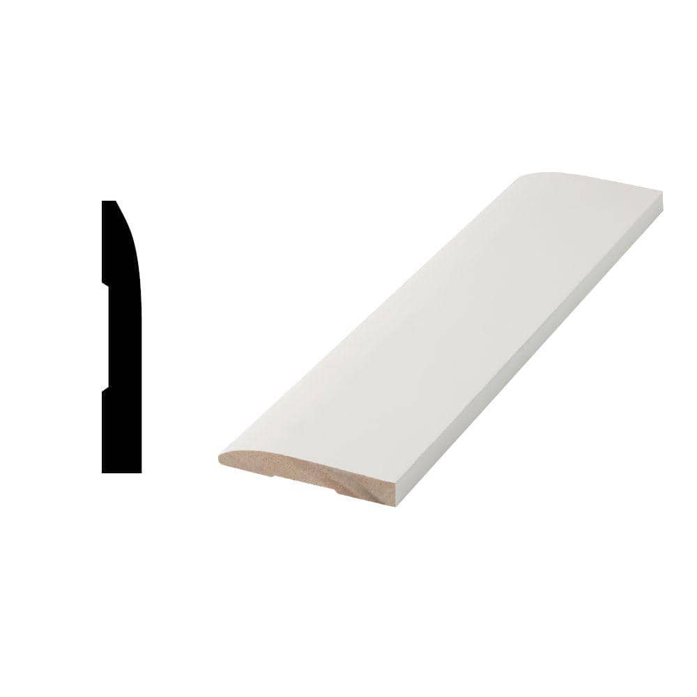 Woodgrain Millwork WG S PATTERN BASE 7/16 in. D x 3 in. W Prime Wood