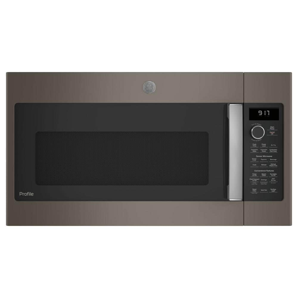 Profile 1.7 cu. ft. Over the Range Microwave in Slate with Air Fry -  PVM9179ERES