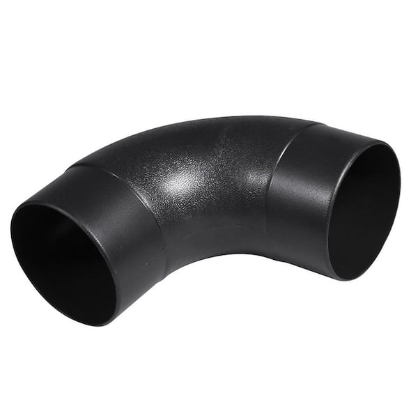 POWERTEC 4 in. Elbow Dust Hose Connector for Dust Collection Systems