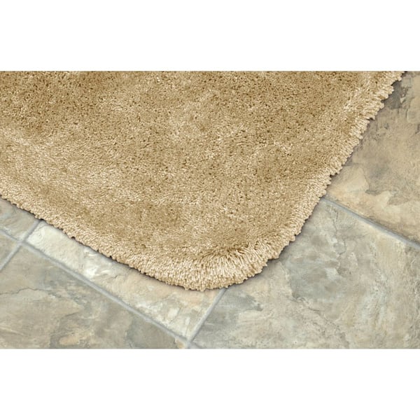 Finest Luxury Linen 30 in. x 50 in. Washable Bathroom Accent Rug