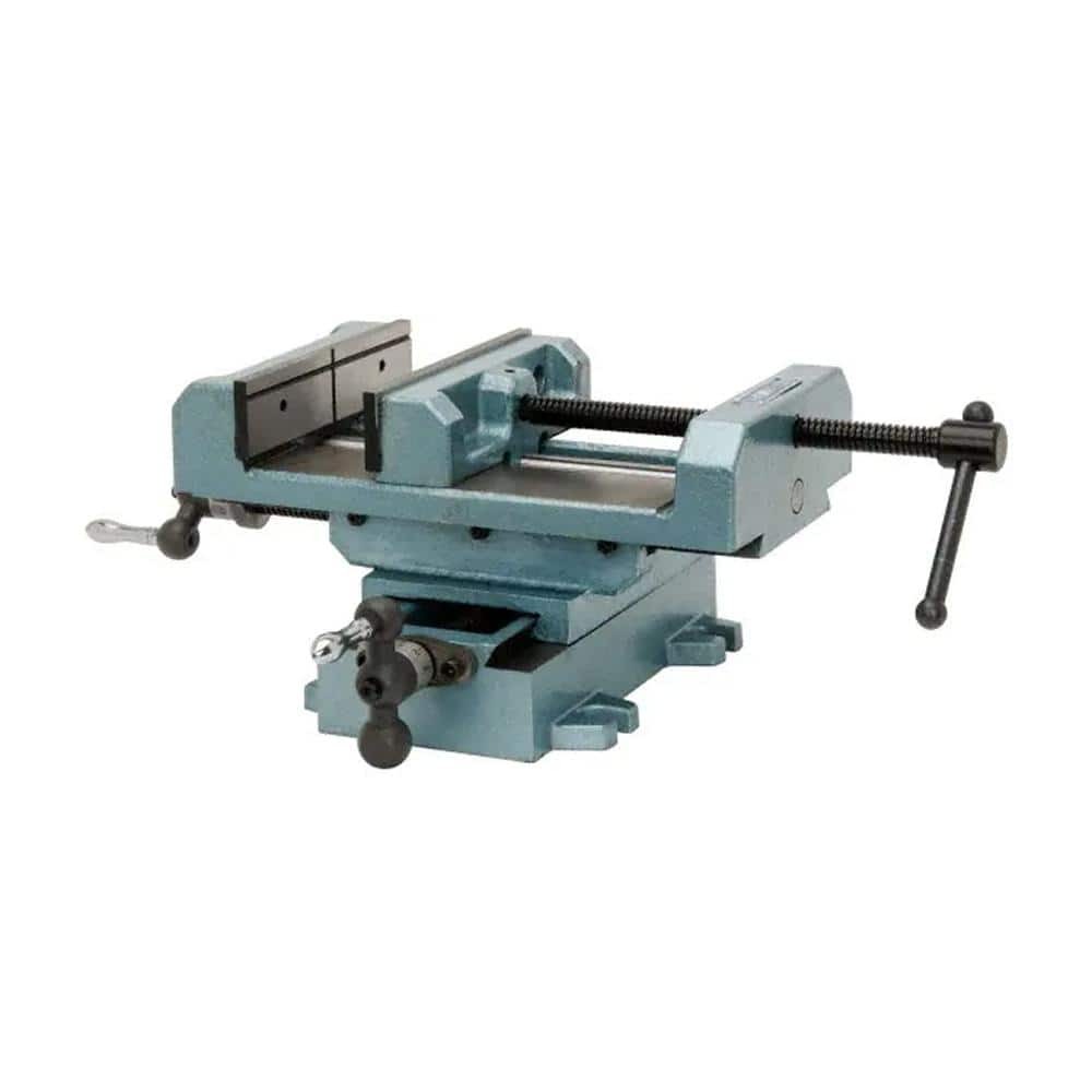 Wilton 8 in. Cross Slide Drill Press Vise 11698 - The Home Depot