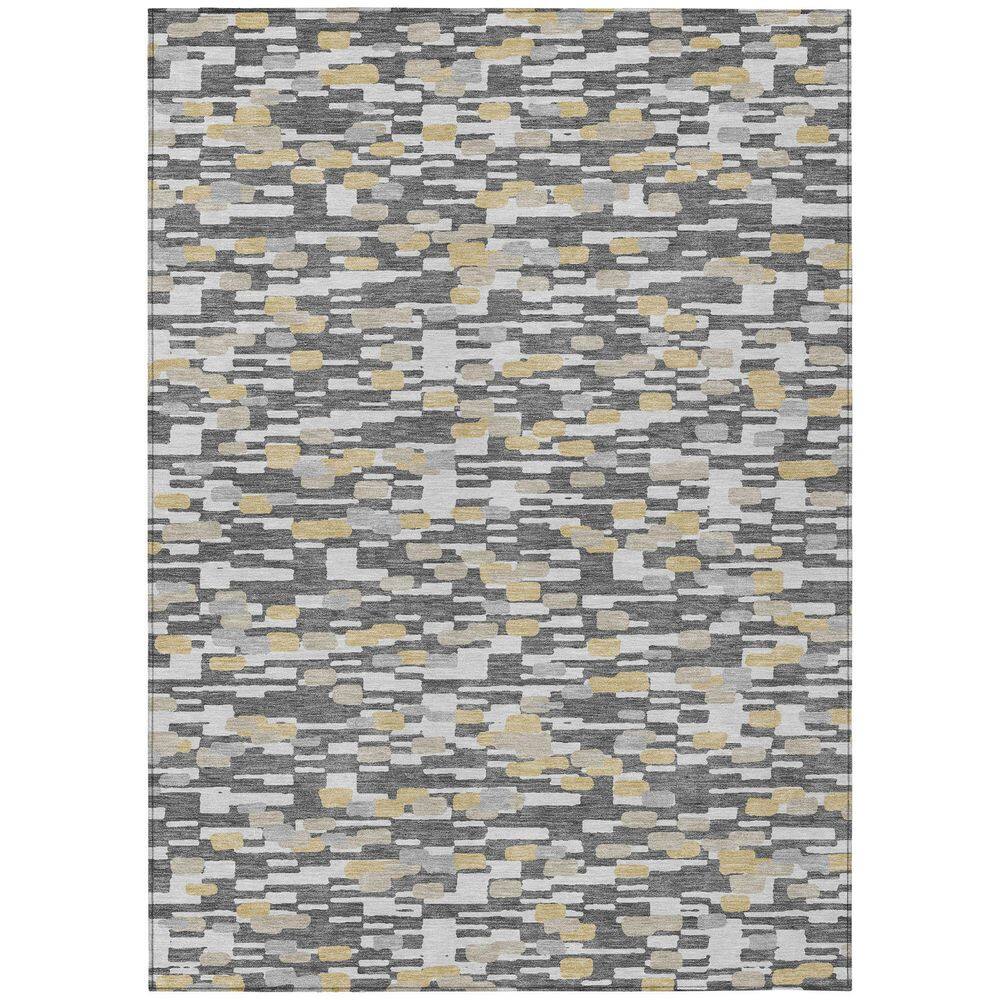 Chantille Machine Washable Indoor/Outdoor Abstract ACN2904 Gray 8 ft. x 10 ft. Area Rug price history on PriceWatchPro