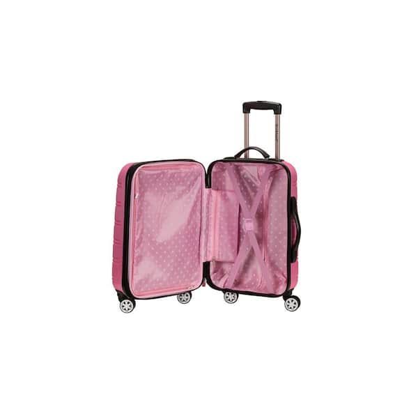 Rockland Melbourne 20 in. Expandable Carry on Hardside Spinner