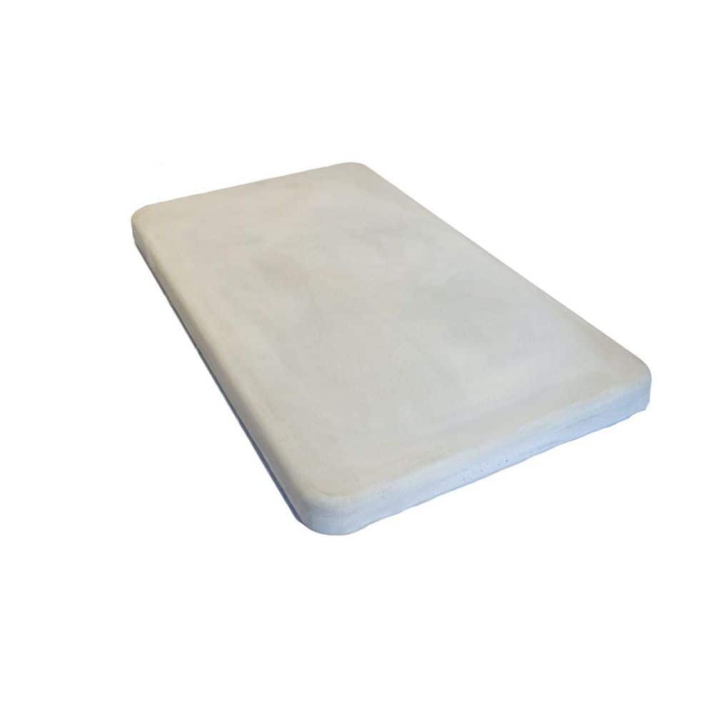 54 in. x 32 in. x 3 in. Precast Concrete Block Universal Equipment Pad Larg
