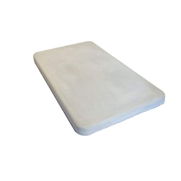 54 in. x 32 in. x 3 in. Precast Concrete Block Universal Equipment Pad Large (10-Pieces)