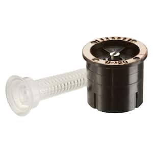 Dual Spray Sprinkler Nozzle, Quarter Circle Pattern, Adjustable 9-12 ft.