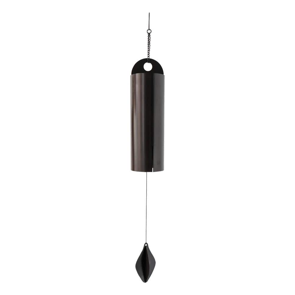 43.3 in. Stainless Steel Deep Serenity Bell Wind Chimes for Outside -Cylinder Garden Wind Bell for Garden, Patio Decor price history on PriceWatchPro
