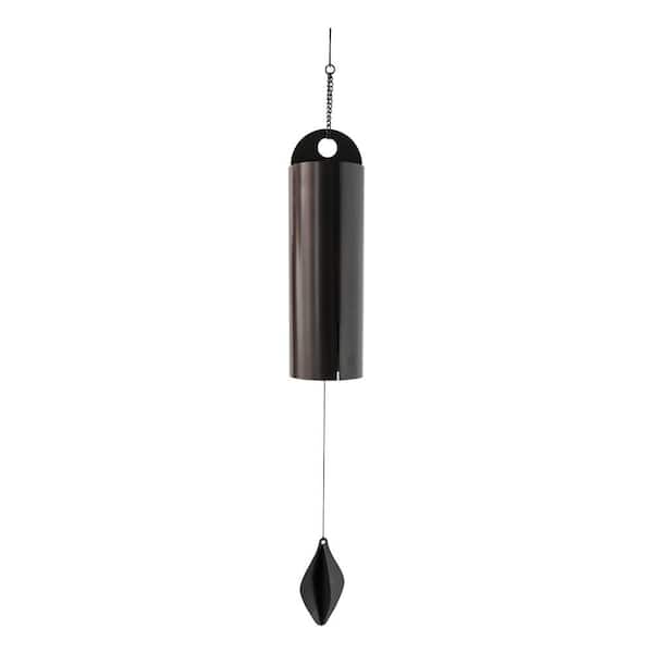 43.3 in. Stainless Steel Deep Serenity Bell Wind Chimes for Outside -Cylinder Garden Wind Bell for Garden, Patio Decor