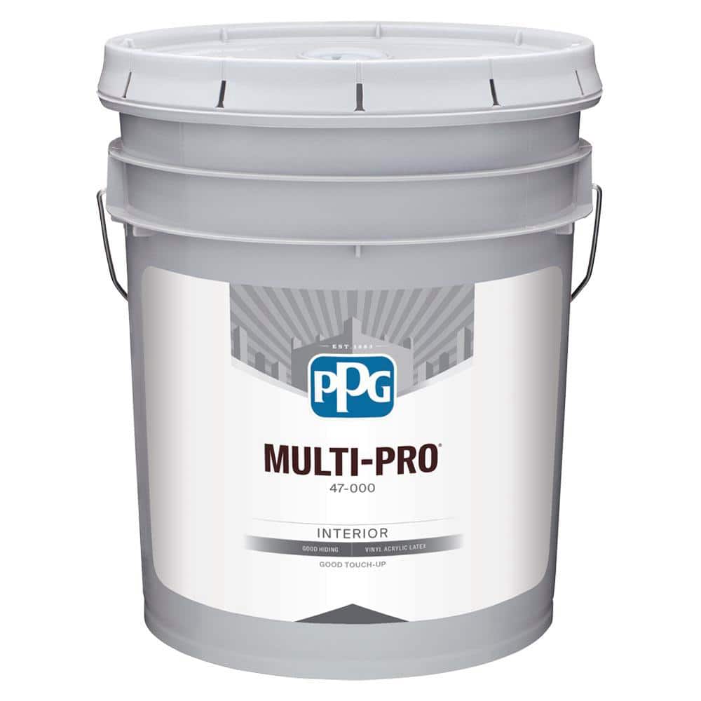 MULTI-PRO 5 gal. Base 1-Eggshell Interior Paint 47-3110-05 - The Home Depot