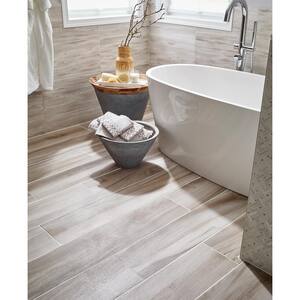 Meliana Ash 9 in. x 48 in. Matte Porcelain Floor and Wall Tile (54-Cases/648 sq. ft./Pallet)