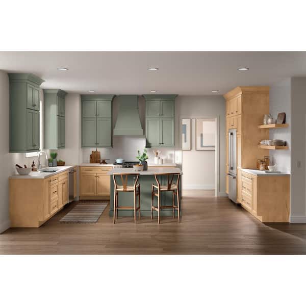 Cottage 14.5 in. W x 0.75 in. D x 14.5 in. H in Maple Natural Cabinet Door Sample