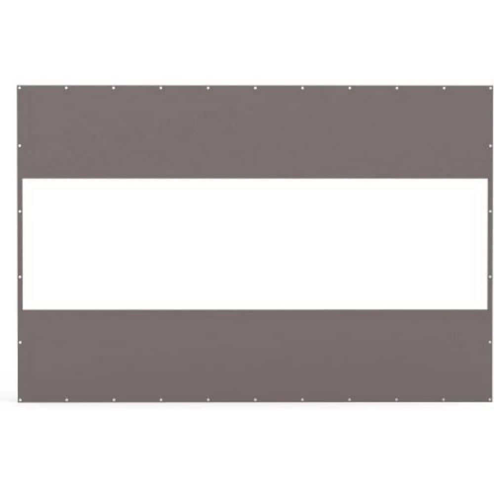 8 x 12 ft. Heavy Duty Outdoor Sheer Panel Curtain, 18 oz. Waterproof PVC Polyester Curtain, Ripstop (Gray) price history on PriceWatchPro
