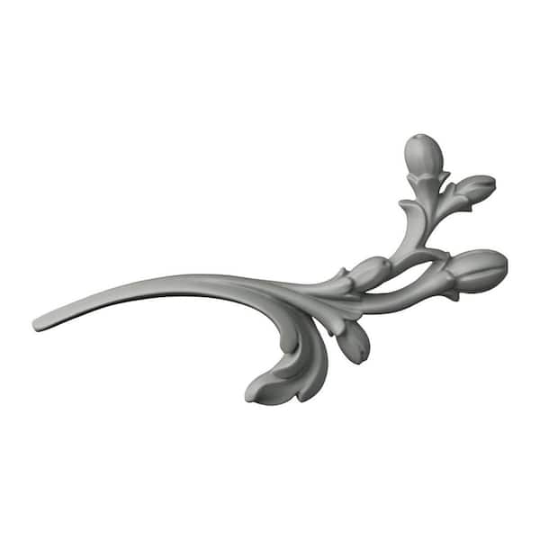 Ekena Millwork 0.63 in. x 3.5 in. x 6.75 in. Polyurethane Applique and Onlay Moulding