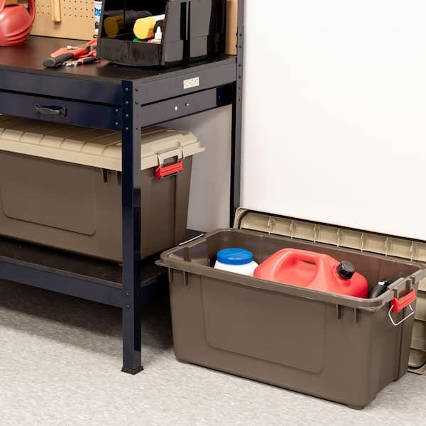 IRIS USA 5 Gallon Store-It-All Storage Tote with Latching Buckles at  Tractor Supply Co.