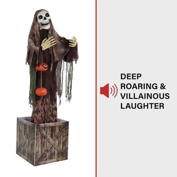 Rising buy Glowing Ghoul animatronic - Home Depot