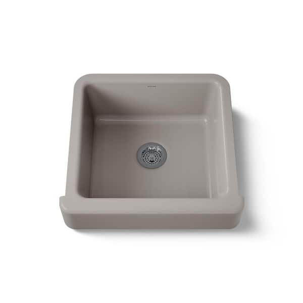 Whitehaven 23.5 in. Undermount Cast Iron Single-Bowl Farmhouse Kitchen Sink