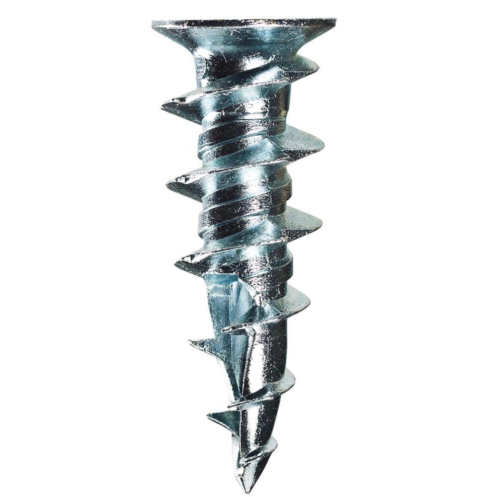 WALLDRILLER 8 Zinc Anchor Plus Screws (pack 50) 041KI The Home Depot