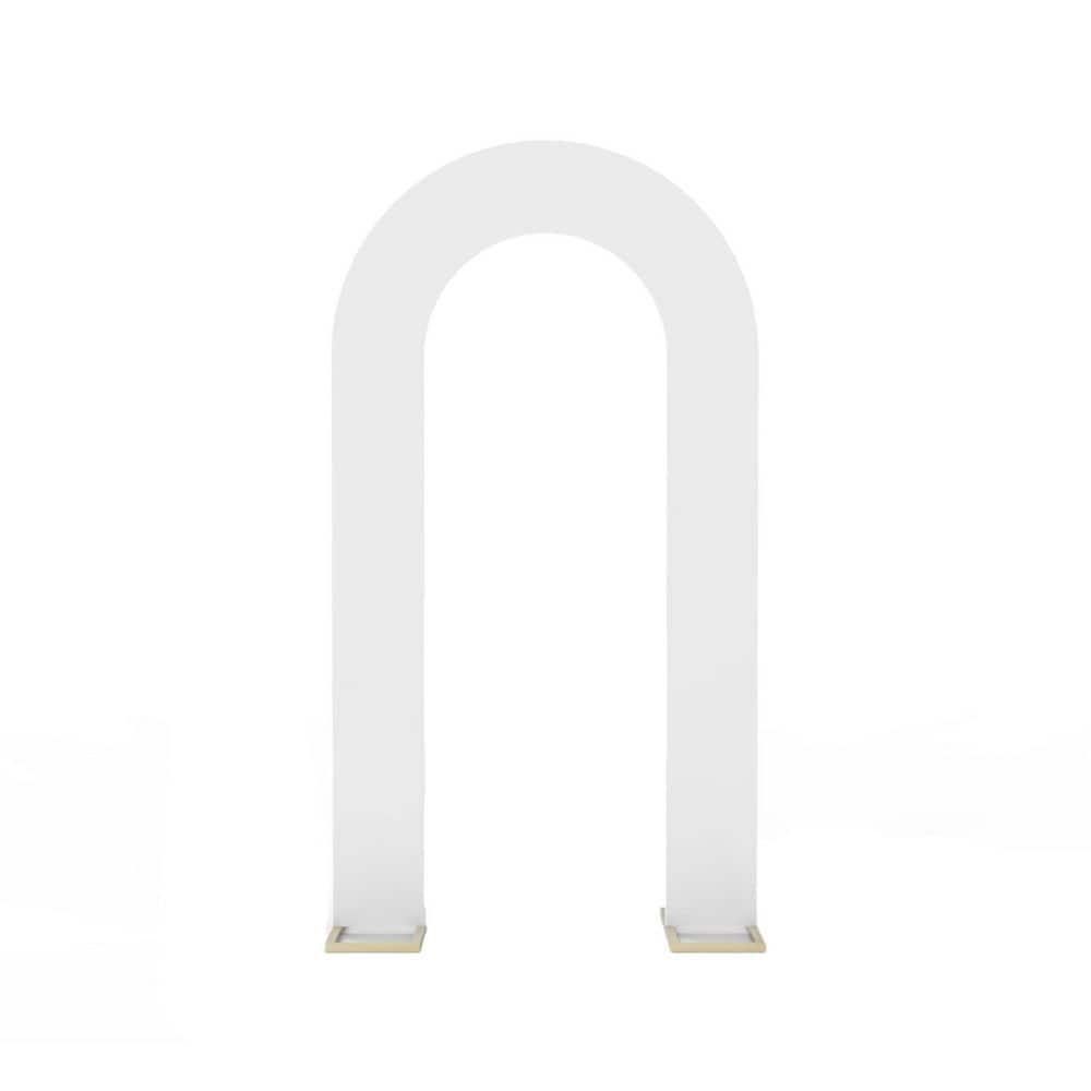 7.2Ft Spandex Double-Sided U-Shaped Open Arch Backdrop Cover Fitted for Wedding Ceremony Baby Shower Birthday Party price history on PriceWatchPro