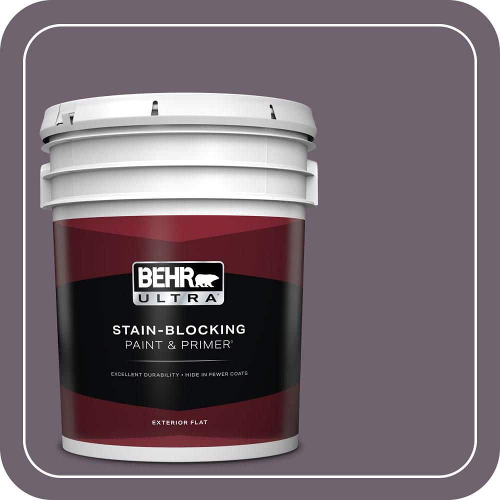 Have a question about BEHR ULTRA 5 gal. #670F-6 Vintage Grape Flat