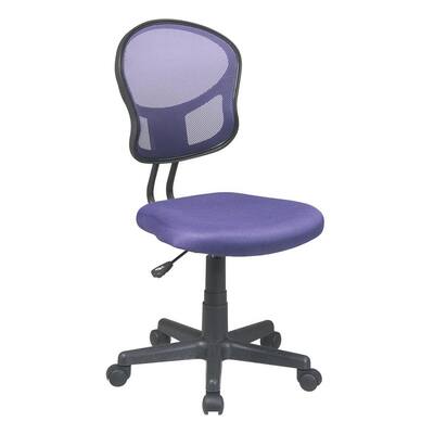 Professional Purple Mesh Task chair