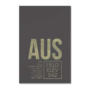 30 in. x 47 in. "AUS ATC" by 08 Left Canvas Wall Art