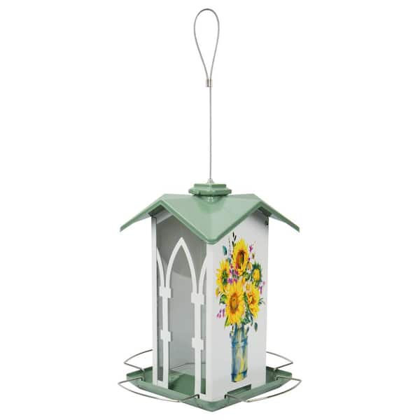 Nature's Way Country Cottage Gazebo Metal Feeder 1.56 qt.