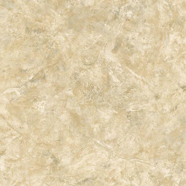 The Wallpaper Company 56 sq. ft. Neutral Marble Wallpaper