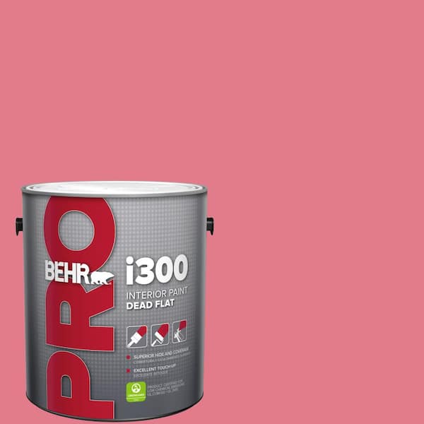BEHR PRO 1 gal. #P150-4 Hot Gossip Dead Flat Interior Paint