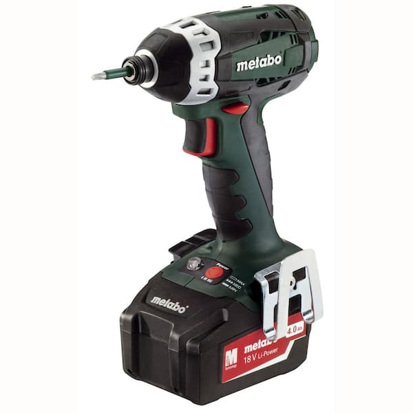 Metabo 18-Volt 1/4 in. Cordless Hex Impact Driver Kit