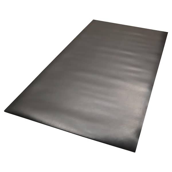Rubber-Cal Neoprene 1/4-in T x 4-in W x 36-in L Black Commercial 60A Durometer Rubber Sheet | 30-S60-250-004-036