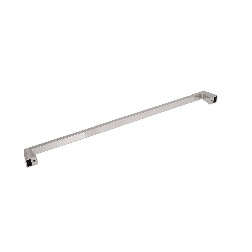 Polished Nickel 18" Modern Appliance Pull with Mounting Hardware