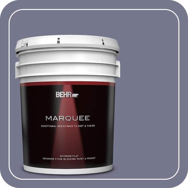 BEHR MARQUEE 5 gal. #630F-5 Vintage Flat Exterior Paint & Primer