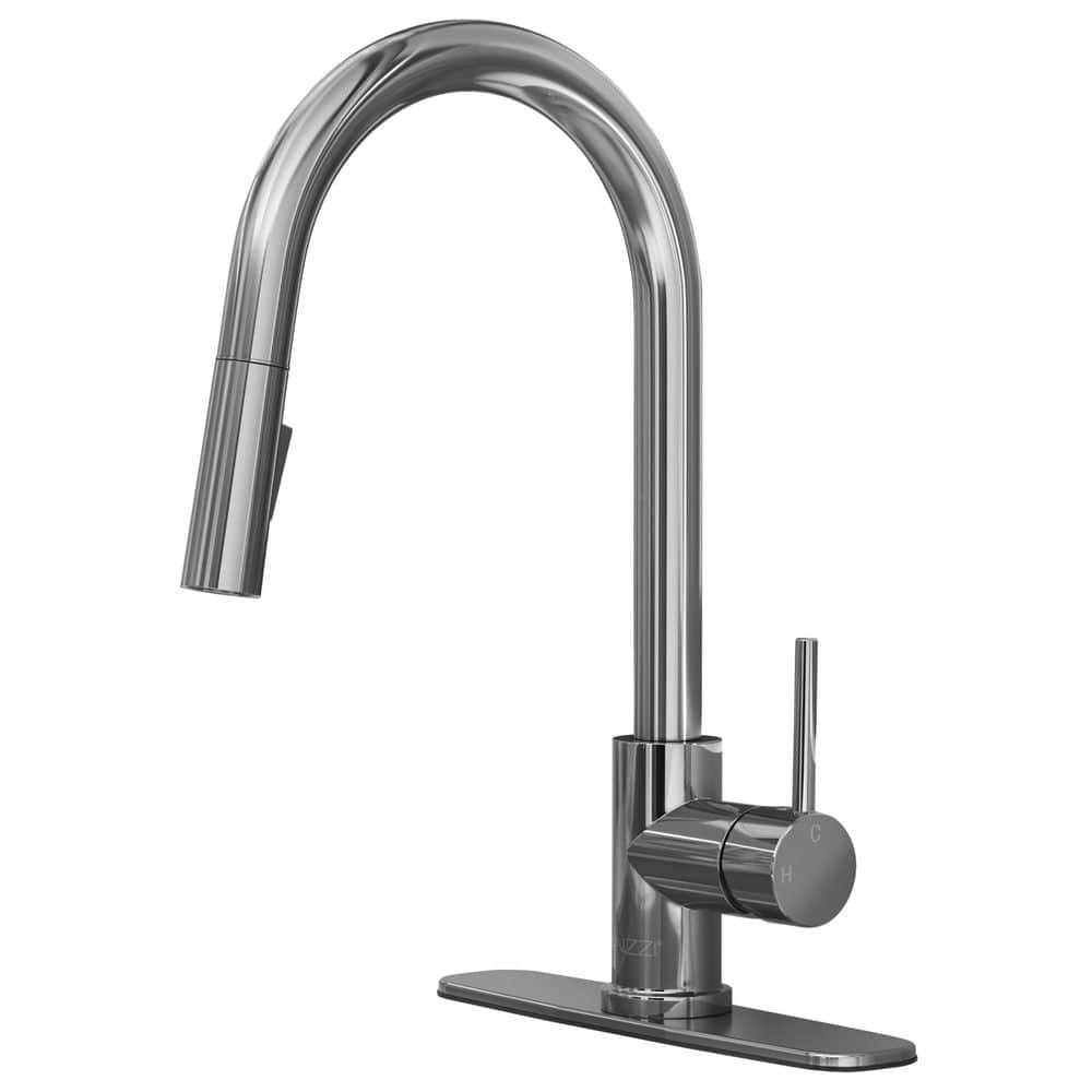 ANZZI Expedition Series 16 in. 1-Handle Pull-Down Sprayer Kitchen