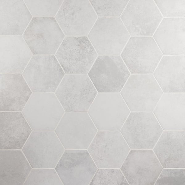 Ivy Hill Tile Hayes Blanco 7.87 in. x 9.44 in. Matte Porcelain Floor and Wall Tile (9.84 sq. ft./Case)