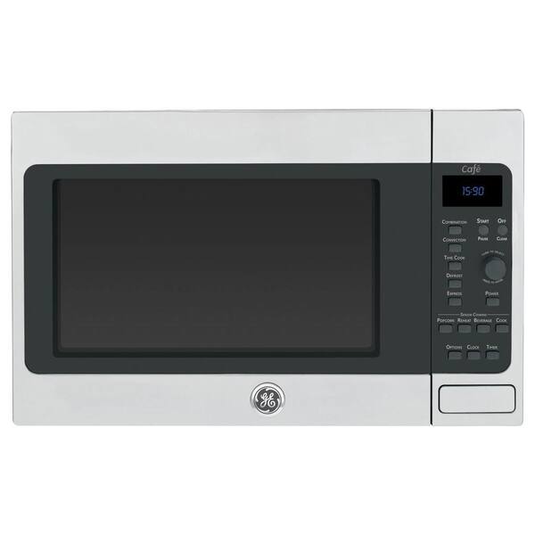 GE Cafe 1.5 cu. ft. Countertop Convection Microwave in Stainless Steel
